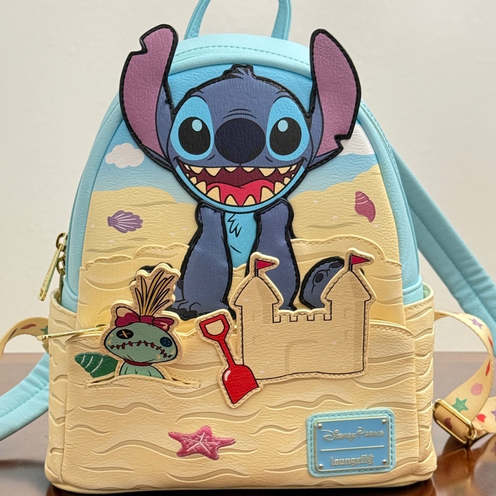 SOLD | Stitch Beach Disney Loungefly Backpack